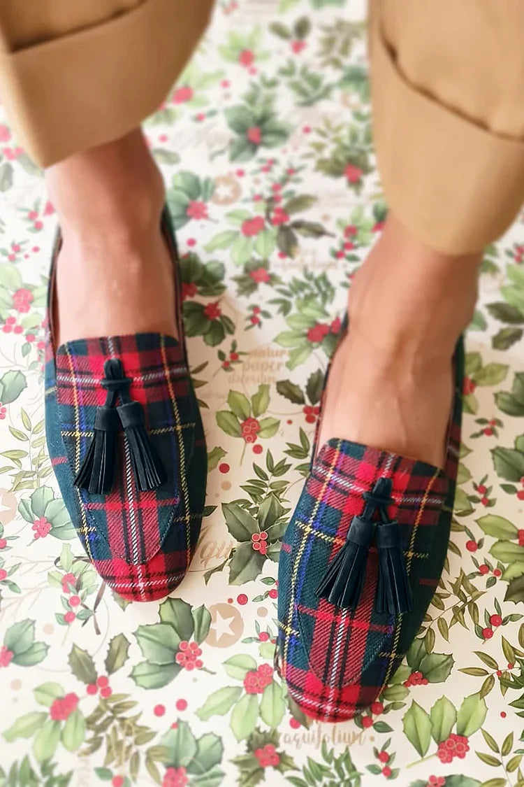 Skotské Chic Loafer s třásněmi
