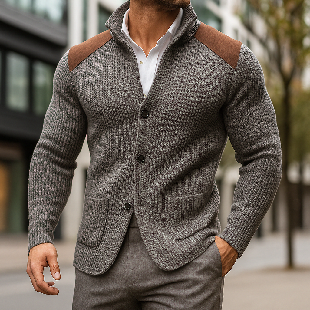 Dieter - Blazer z texturovaného úpletu