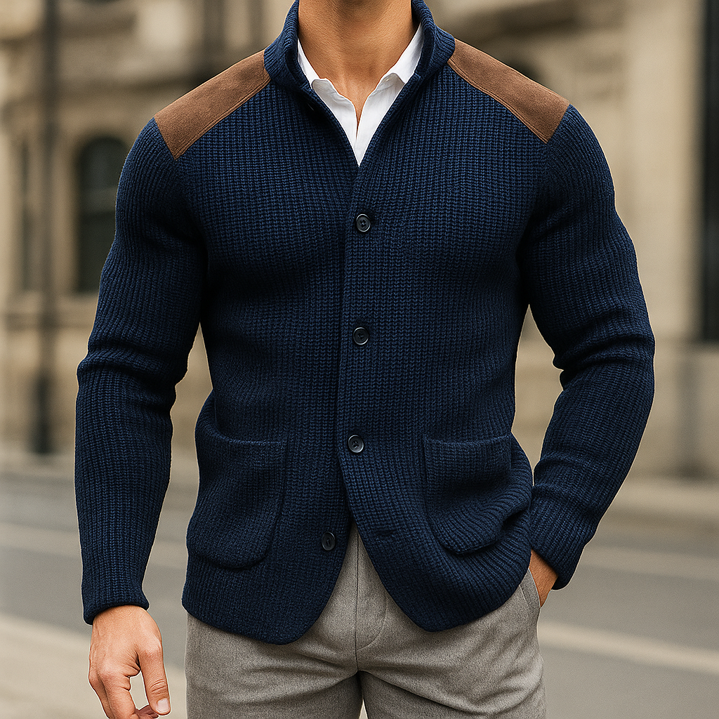 Dieter - Blazer z texturovaného úpletu