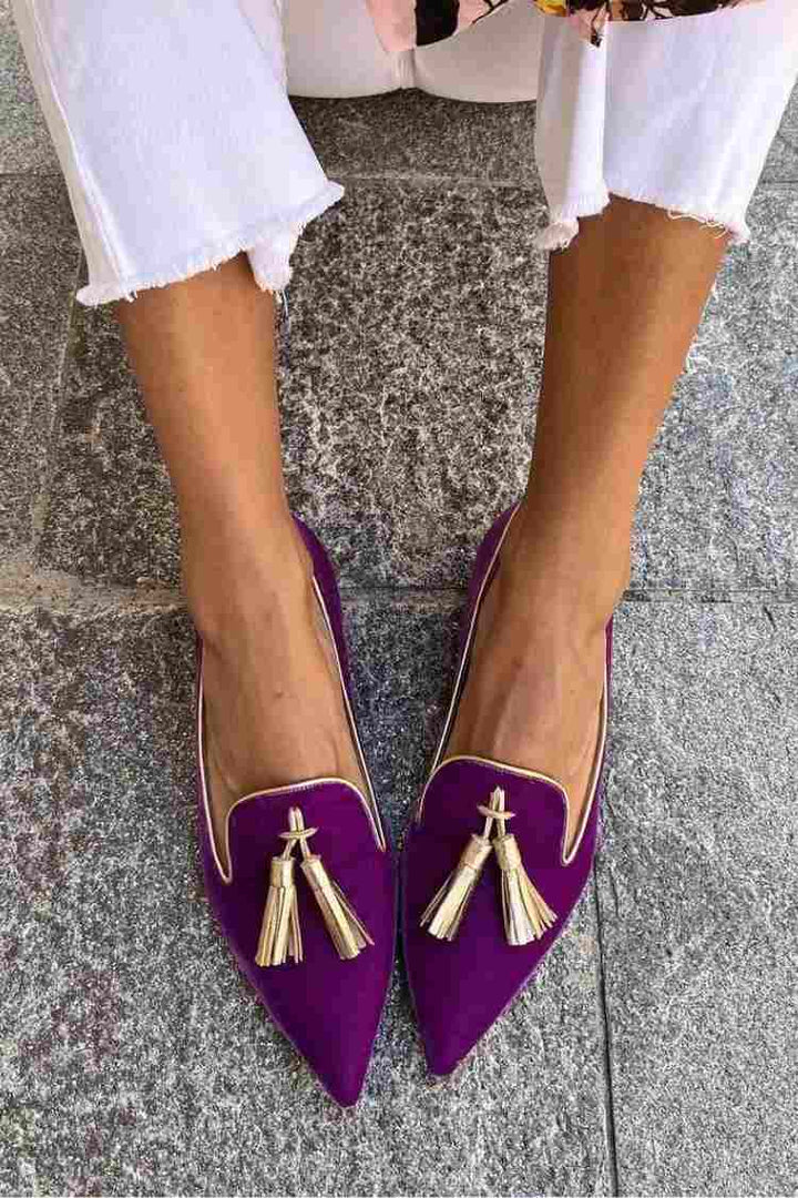 Loafer s elegantními třásněmi