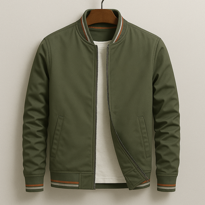 Mattis | Bomber stylový s pruhy