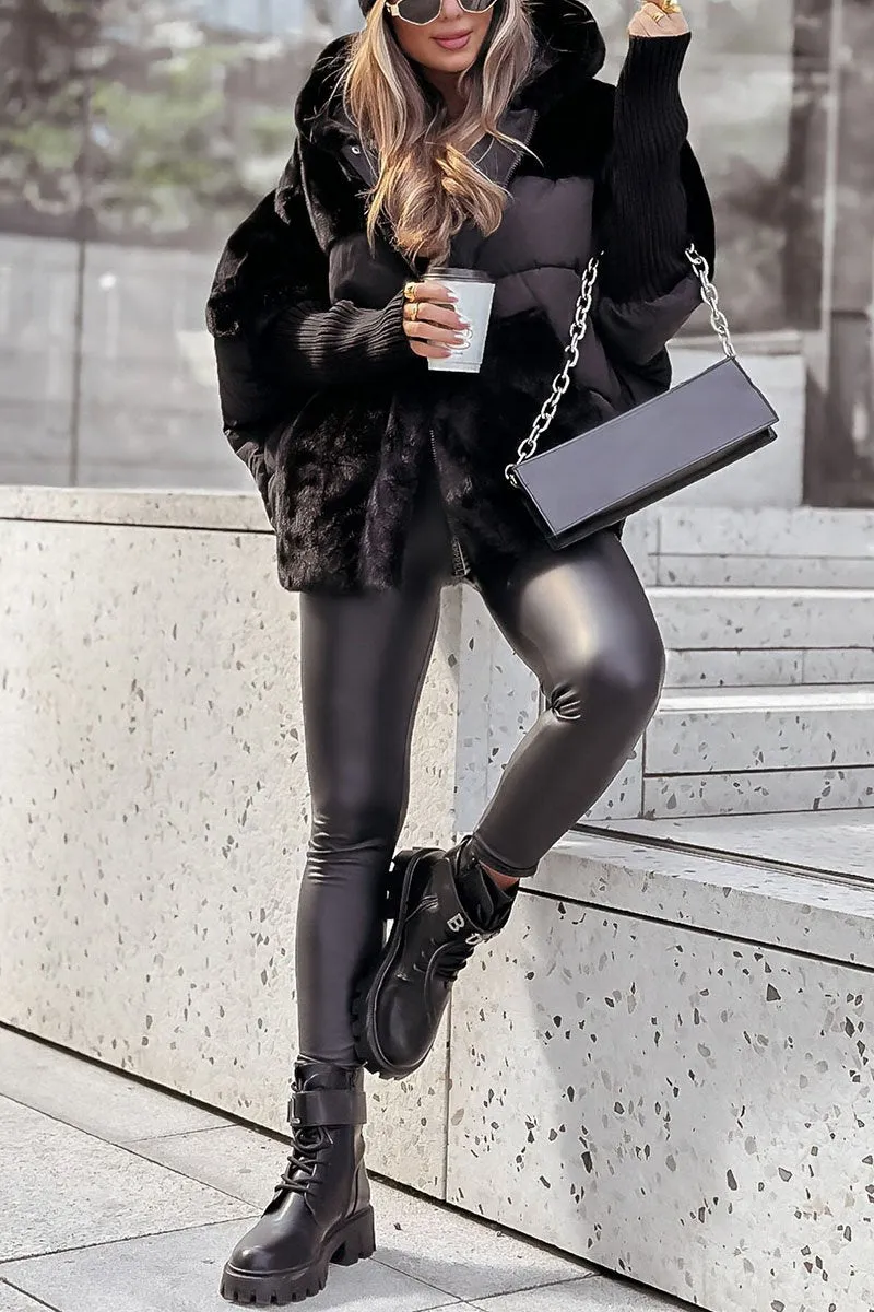 Eva - Elegantní Puffer Bunda