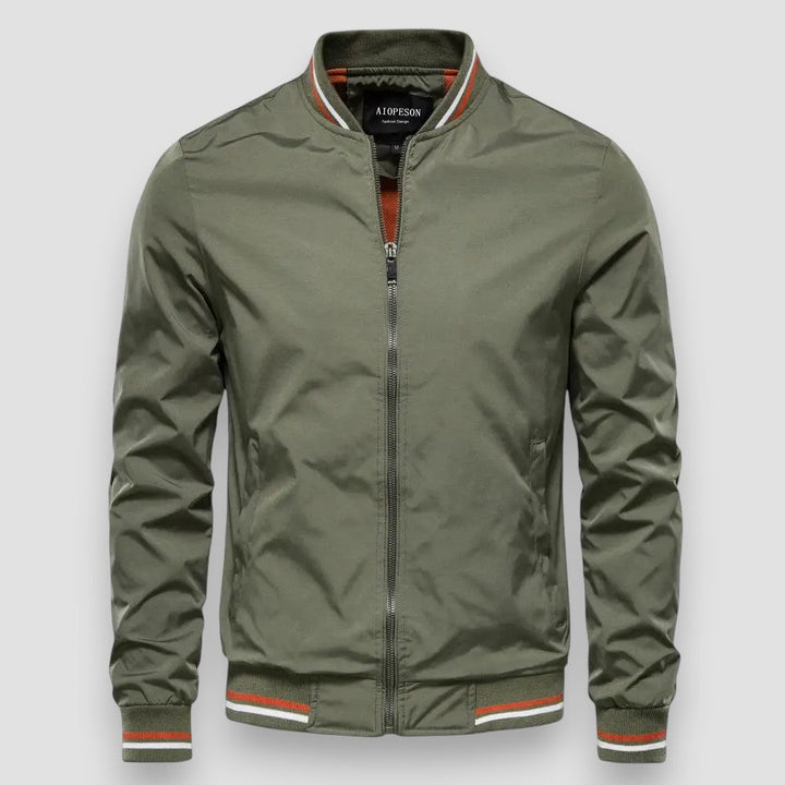 Karel | Elegantní bomber s pruhy