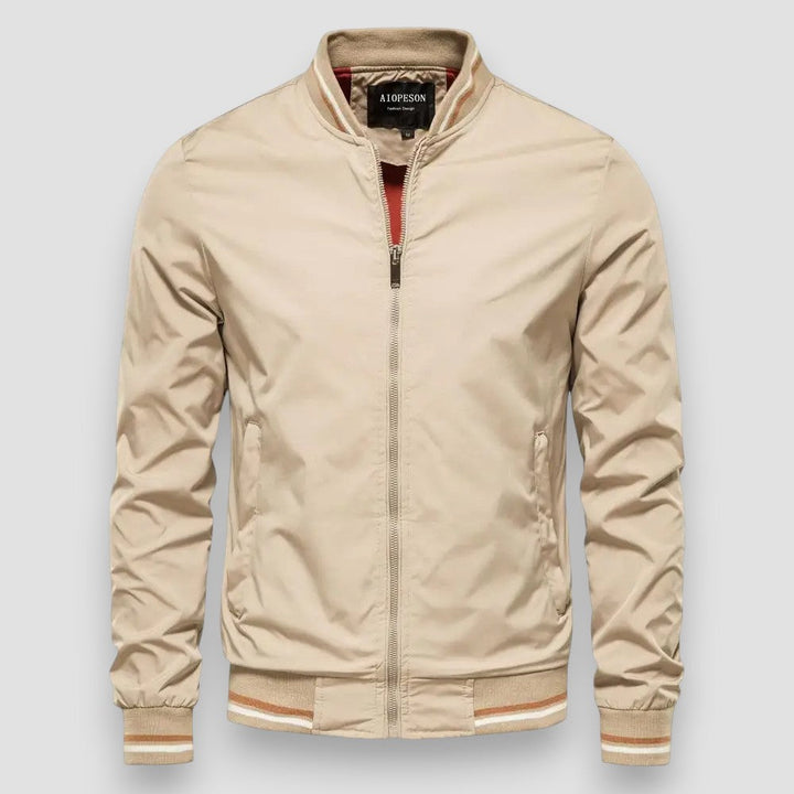 Karel | Elegantní bomber s pruhy