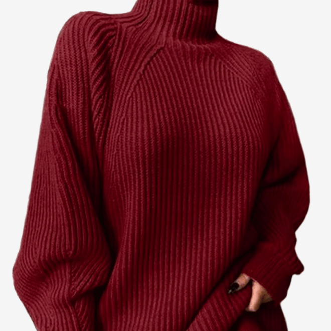 Anna - Oversized svetr-šaty