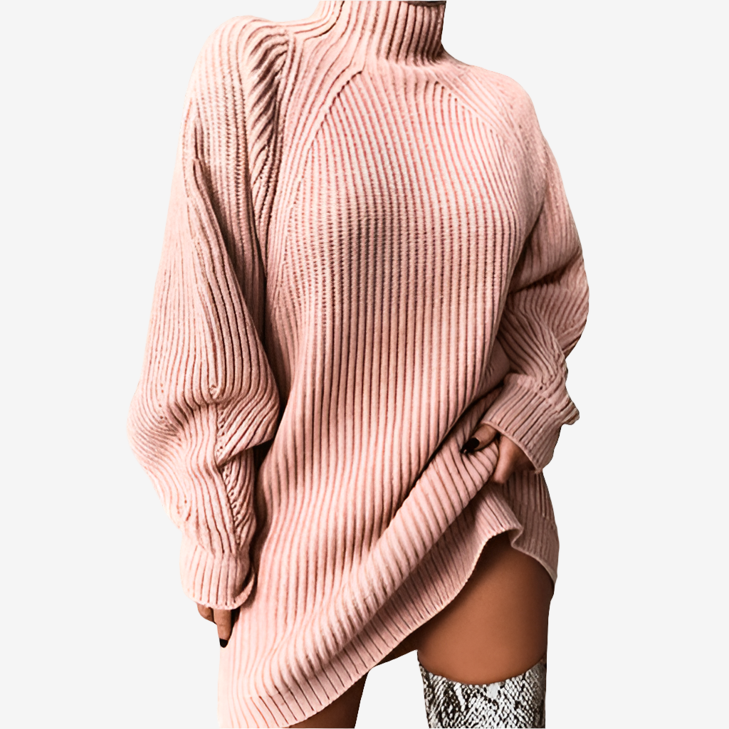 Anna - Oversized svetr-šaty